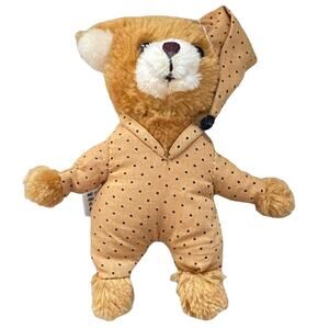 1988 House of Lloyd Plush Teddy Bear  Sleepytime Pajama 8” Stuffed Animal 80s